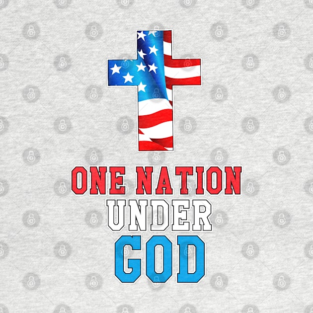 One Nation Under God by CalledandChosenApparel